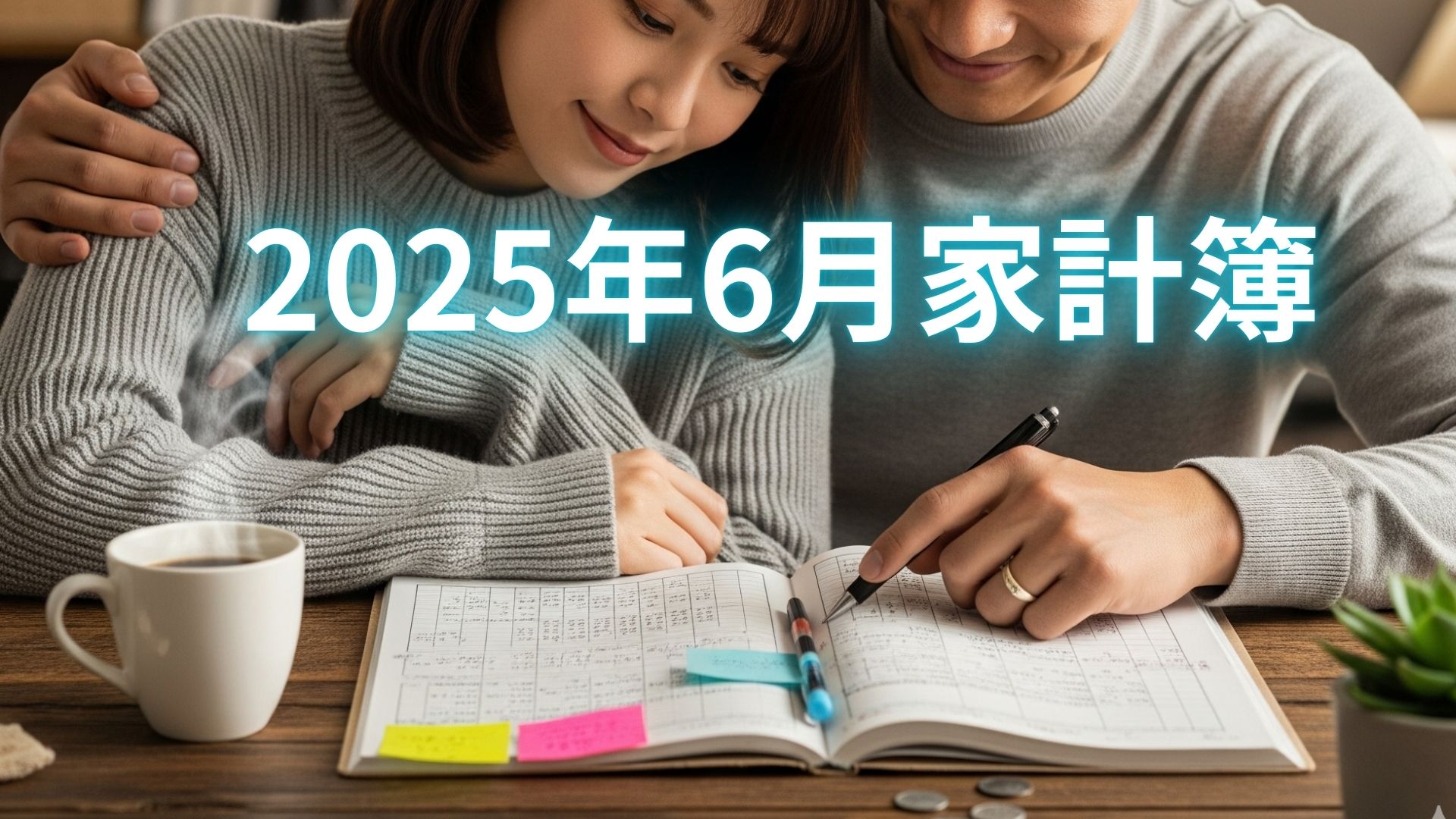 【家計簿公開】20代共働き夫婦｜世帯手取り60万で貯蓄率50％！？リアルな内訳と無理しない節約術
